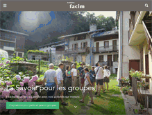 Tablet Screenshot of fondation-facim.fr